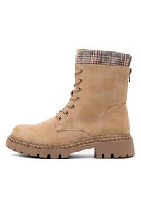 Clara Barson Trzewiki LORETTA WS6102-08 Beżowy. Kolor: beżowy. Materiał: syntetyk #3