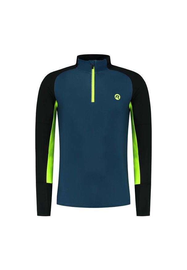 ROGELLI - Bluza do biegania męska Rogelli Enjoy 2.0. Kolor: zielony, niebieski, wielokolorowy, żółty