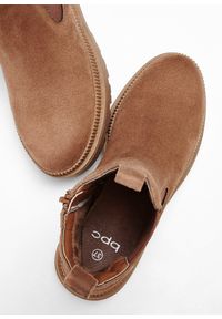 bonprix - Sztyblety z profilowaną podeszwą. Kolor: brązowy #2