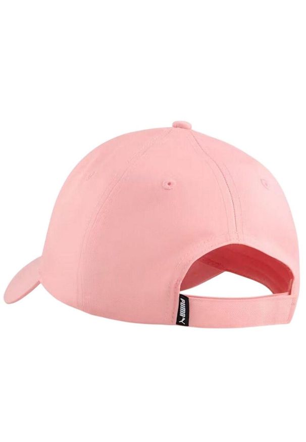Puma - Czapka Z Daszkiem Z Metalowym Logo ESS. Kolor: różowy