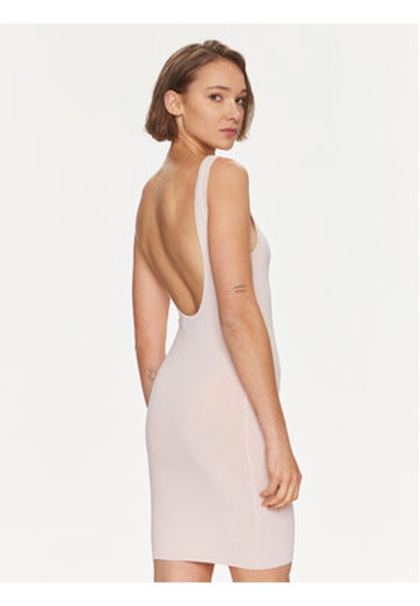 Calvin Klein Jeans Sukienka letnia Archive J20J223049 Różowy Slim Fit. Kolor: różowy. Materiał: wiskoza. Sezon: lato