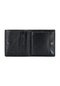 Wittchen - Mały skórzany portfel damski czarny. Kolor: czarny. Materiał: skóra #3