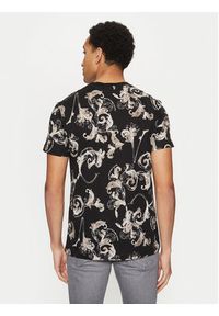 Versace Jeans Couture T-Shirt 78GAH6S0 Czarny Slim Fit. Kolor: czarny. Materiał: bawełna #2