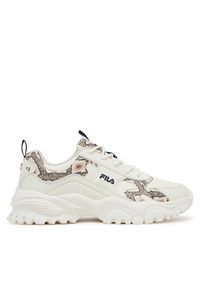 Sneakersy Fila. Kolor: beżowy