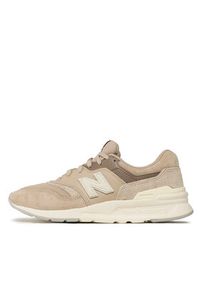 New Balance Sneakersy CM997HPI Beżowy. Kolor: beżowy. Materiał: zamsz, skóra