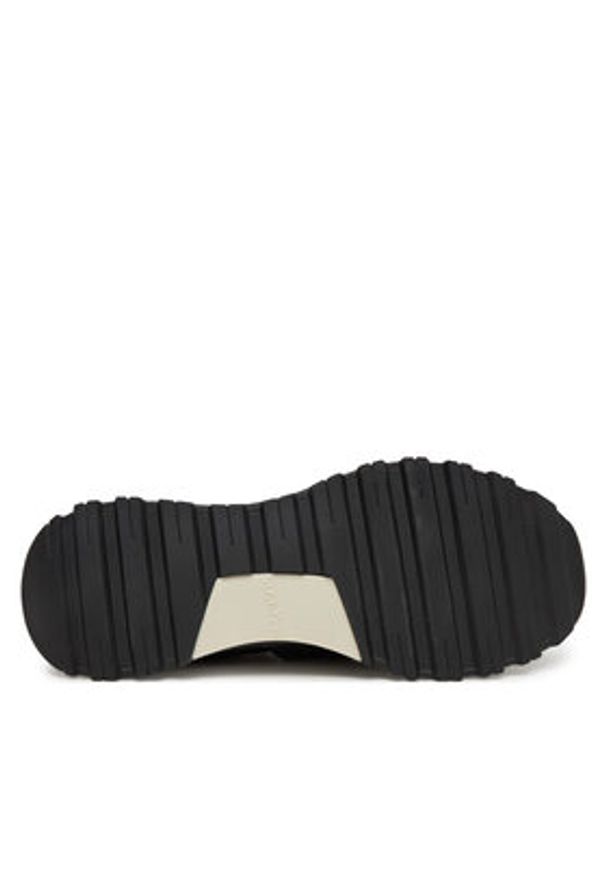 Calvin Klein Sneakersy Runner Slip On - He Nappa HW0HW02415 Czarny. Zapięcie: bez zapięcia. Kolor: czarny. Materiał: materiał