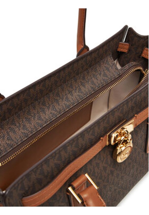 MICHAEL Michael Kors Torebka 30F5GNXT0B Brązowy. Kolor: brązowy. Materiał: skórzane
