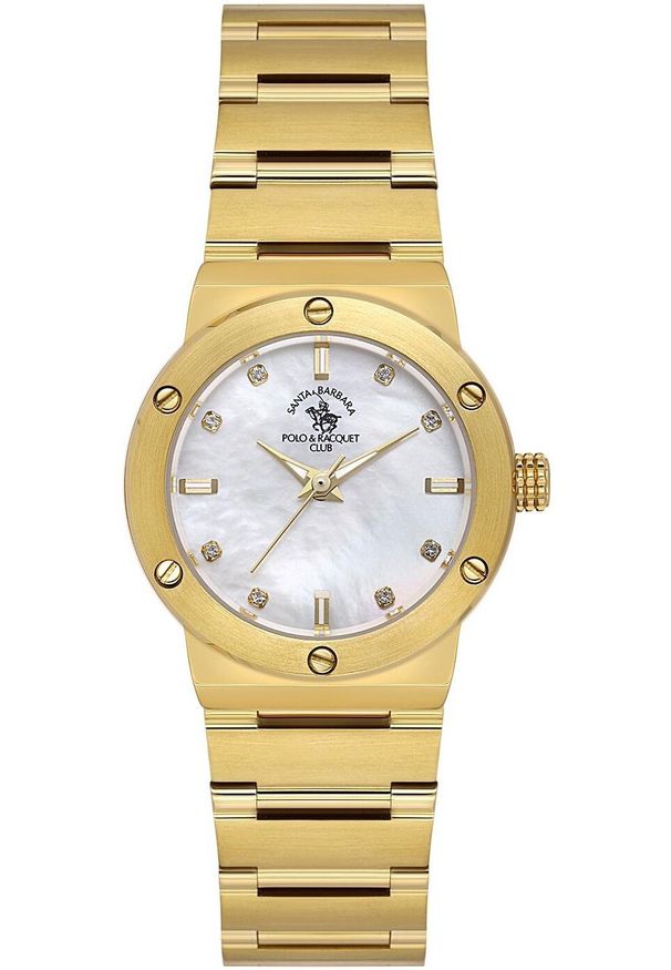 Paul Lorens - Zegarek damski Santa Barbara Rocket Polo Club SB.1.10664-2 złoty. Kolor: złoty