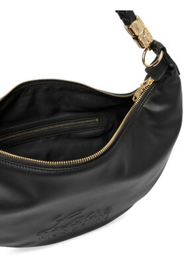 Love Moschino - LOVE MOSCHINO Torebka JC4222PP0OKA0000 Czarny. Kolor: czarny. Materiał: skórzane