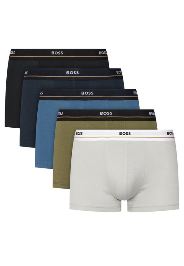BOSS Komplet bokserek 50531660 Kolorowy. Materiał: bawełna. Wzór: kolorowy