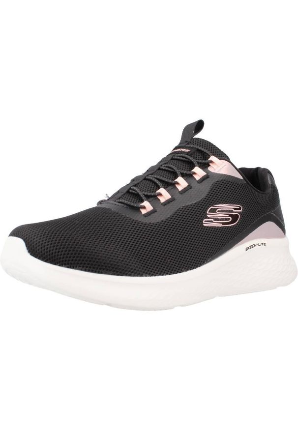 skechers - Buty SKECHERS SKECH-LITE PRO Czarny. Okazja: na co dzień. Zapięcie: bez zapięcia. Kolor: czarny. Materiał: materiał. Model: Skechers Sport. Sport: turystyka piesza, fitness