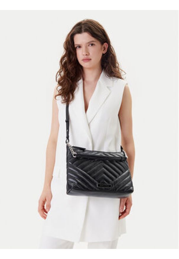 Armani Exchange Torebka XW000300 AF12037 UC001 Czarny. Kolor: czarny. Materiał: skórzane