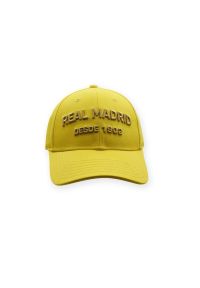 Real Madrid - Czapka baseballowa Real Madryt. Kolor: żółty