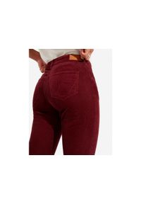 Wrangler - SPODNIE DAMSKIE WRANGLER SKINNY TAWNY PORT W28KWLX7O #5