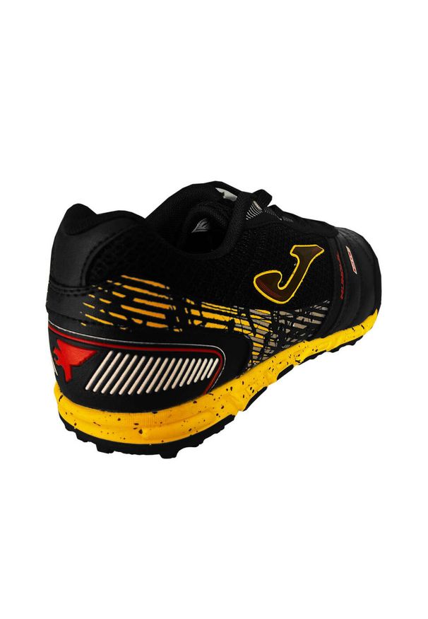 Joma - Męskie Skórzane Buty Piłkarskie Mundial. Kolor: żółty, czarny, wielokolorowy. Materiał: skóra. Sport: piłka nożna