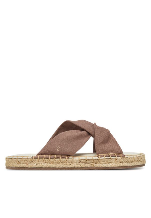 EMU Australia Espadryle Rowley W13169 Beżowy. Kolor: beżowy. Materiał: materiał