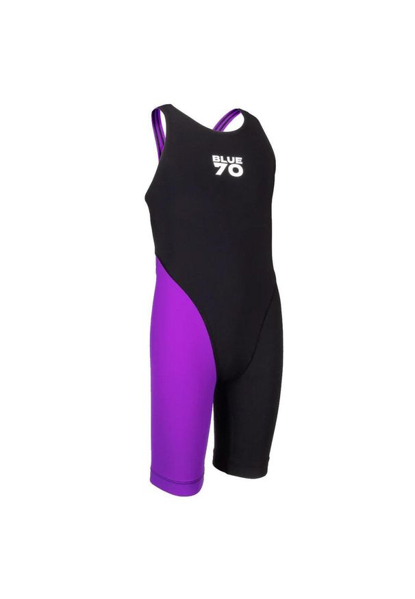 BLUESEVENTY - Spodnie Kolanowe Blueseventy Nero Stitch - Fioletowe - Rozmiar 8. Kolor: fioletowy. Długość: do kolan