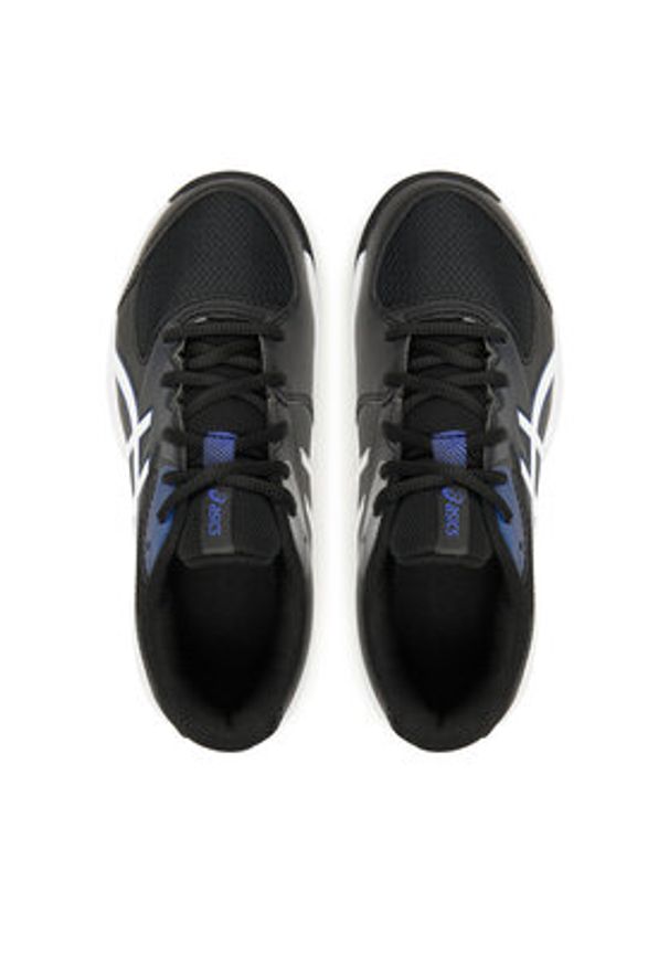 Asics Buty do tenisa Gel-Game Gs 1044A083 Czarny. Kolor: czarny. Materiał: skóra. Sport: tenis