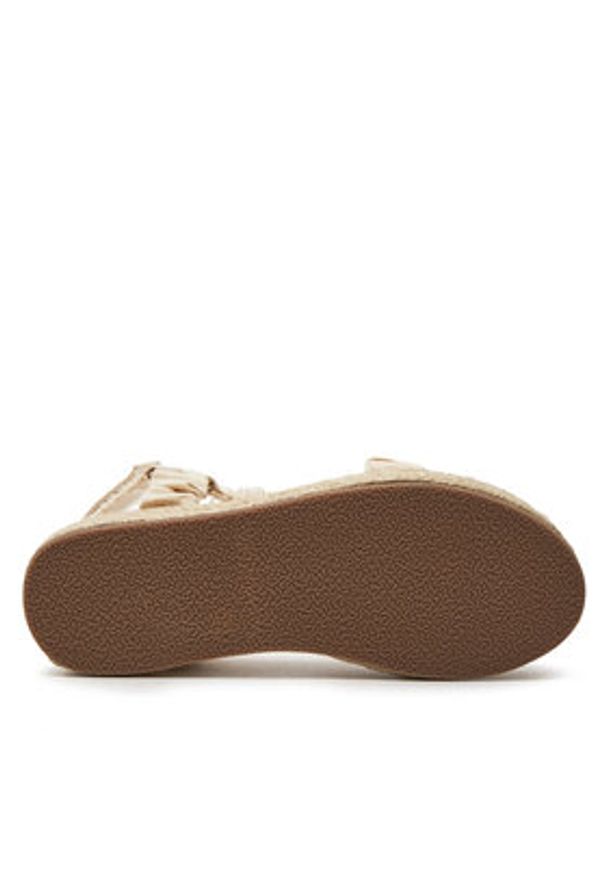 EMU Australia Espadryle Evans W13028 Biały. Kolor: biały. Materiał: bawełna, materiał