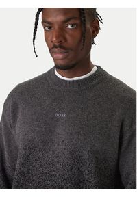 BOSS Sweter Kalbrush 50548701 Czarny Regular Fit. Kolor: czarny. Materiał: wełna #4