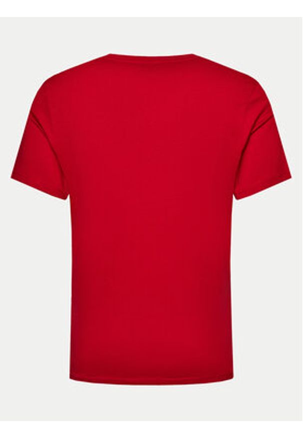 North Sails T-Shirt Bollo 692970 Czerwony Regular Fit. Kolor: czerwony. Materiał: bawełna