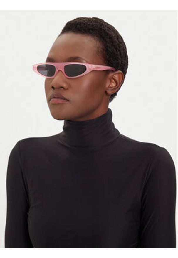 Pinko - PINKO Okulary przeciwsłoneczne Andromeda Occhiali 20251 PKSG 105318.A2NN Różowy. Kolor: różowy