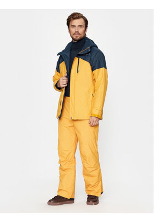 columbia - Columbia Kurtka narciarska Last Tracks™ Jacket Żółty Regular Fit. Kolor: żółty. Materiał: syntetyk. Sport: narciarstwo