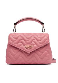 Guess Torebka HWQG96 53780 Różowy. Kolor: różowy. Materiał: skórzane