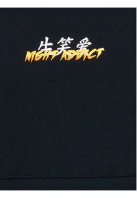 Night Addict Bluza MSS-NA516DHAL Czarny Relaxed Fit. Kolor: czarny. Materiał: bawełna