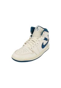 Nike - Buty Sportowe Męskie Air Jordan 1 Mid SE. Okazja: na co dzień. Kolor: biały. Model: Nike Air Jordan. Sport: bieganie