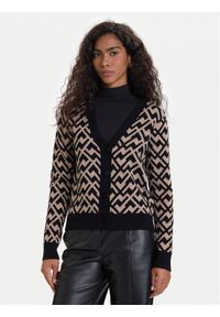 Vero Moda Kardigan Aria 10314507 Czarny Regular Fit. Kolor: czarny. Materiał: syntetyk
