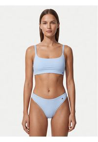 TOMMY HILFIGER - Tommy Hilfiger Stringi UW0UW06046 Niebieski jasny. Kolor: niebieski. Materiał: syntetyk #3