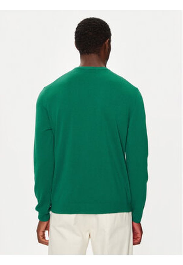 United Colors of Benetton - United Colors Of Benetton Sweter 1002U1G34 Zielony Regular Fit. Kolor: zielony. Materiał: wełna