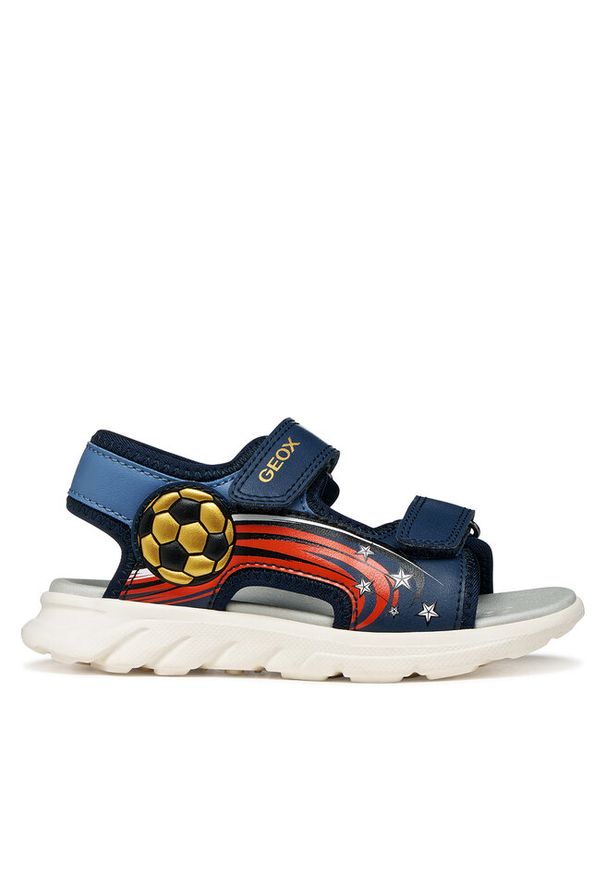 Sandały Geox. Kolor: niebieski