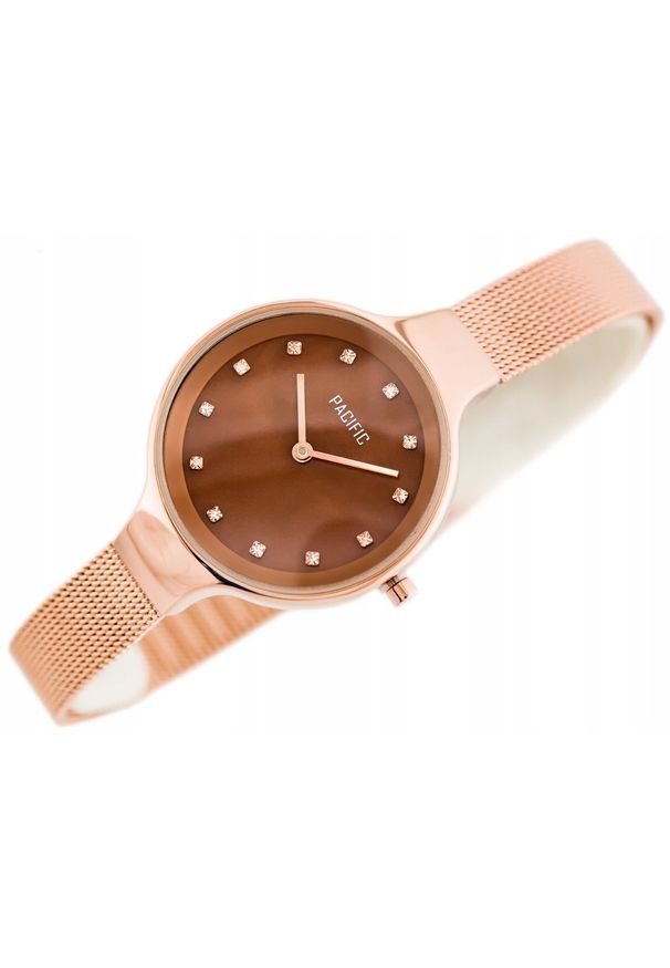 Zegarek Pacific ZEGAREK DAMSKI PACIFIC 6009 - rosegold + GRAWER