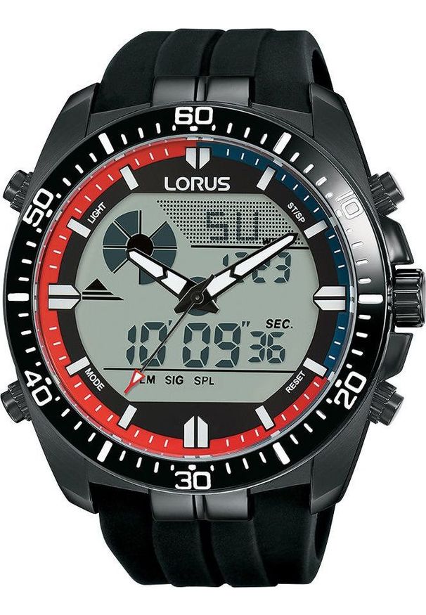 Zegarek Lorus Zegarek Lorus męski R2B05AX9 Analogowo-cyfrowy uniwersalny. Rodzaj zegarka: analogowe