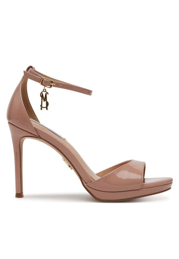 Steve Madden Sandały Evers Heeled s SM11003574 Różowy. Kolor: różowy. Materiał: skóra