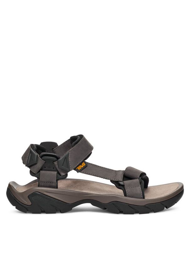 Teva Sandały Terra Fi 5 Universal Leather 1099442 Szary. Kolor: szary. Materiał: skóra, nubuk