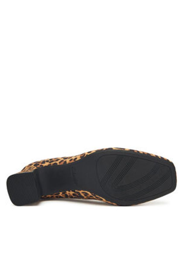 Clarks Czółenka Fernie Court 26183033 Brązowy. Kolor: brązowy. Materiał: zamsz, skóra
