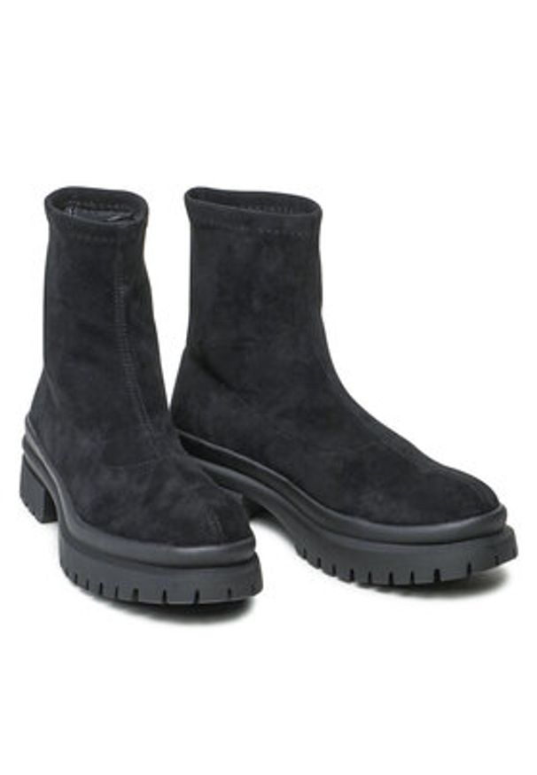 Jenny Fairy Botki WS5795-08 Czarny. Kolor: czarny. Materiał: materiał