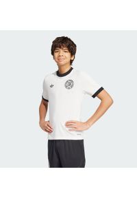 Adidas - Koszulka Germany Anniversary Kids. Kolor: czarny, biały, wielokolorowy. Materiał: materiał. Sport: piłka nożna
