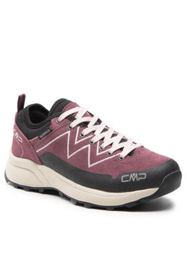 CMP Trekkingi Kaleepso Low Wmn Hiking Shoe Wp 31Q4906 Fioletowy. Kolor: fioletowy. Materiał: zamsz, skóra