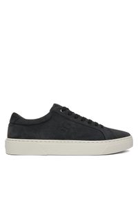 BOSS Sneakersy 50554734 Szary. Kolor: szary. Materiał: zamsz, skóra
