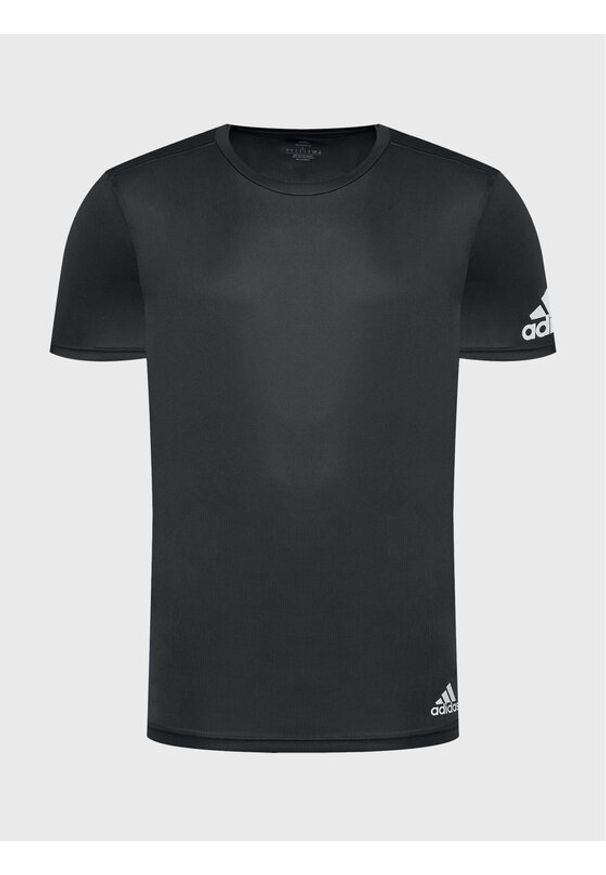 Adidas - adidas Koszulka techniczna Run It HB7470 Czarny Regular Fit. Kolor: czarny. Materiał: syntetyk. Sport: bieganie