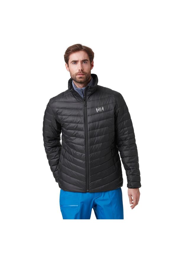 Izolowana kurtka puchowa Helly Hansen verglas. Kolor: czarny. Materiał: puch