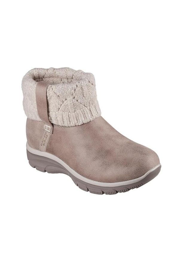 skechers - SKECHERS GOING COZY WEATHER 2 Brązowy. Kolor: brązowy. Materiał: syntetyk, tkanina. Styl: sportowy