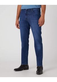 Wrangler - WRANGLER TEXAS SLIM MĘSKIE SPODNIE JEANSOWE JEANSY FREE WAY W12SYJZ99