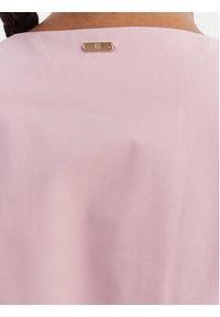 Fracomina Sukienka koktajlowa FY26SD1037W40001 Różowy Regular Fit. Kolor: różowy. Materiał: bawełna. Styl: wizytowy #4