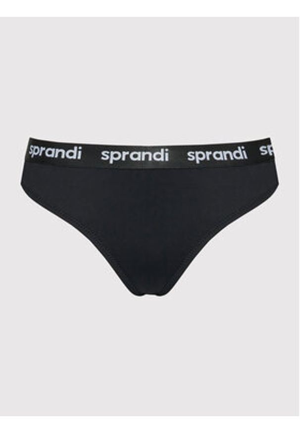 Sprandi Dół od bikini SP22-KOS001B Czarny. Kolor: czarny. Materiał: syntetyk