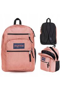 Vans - JanSport Big Student Backpack EK0A5BAHN59 Różowe One size. Kolor: różowy. Styl: młodzieżowy